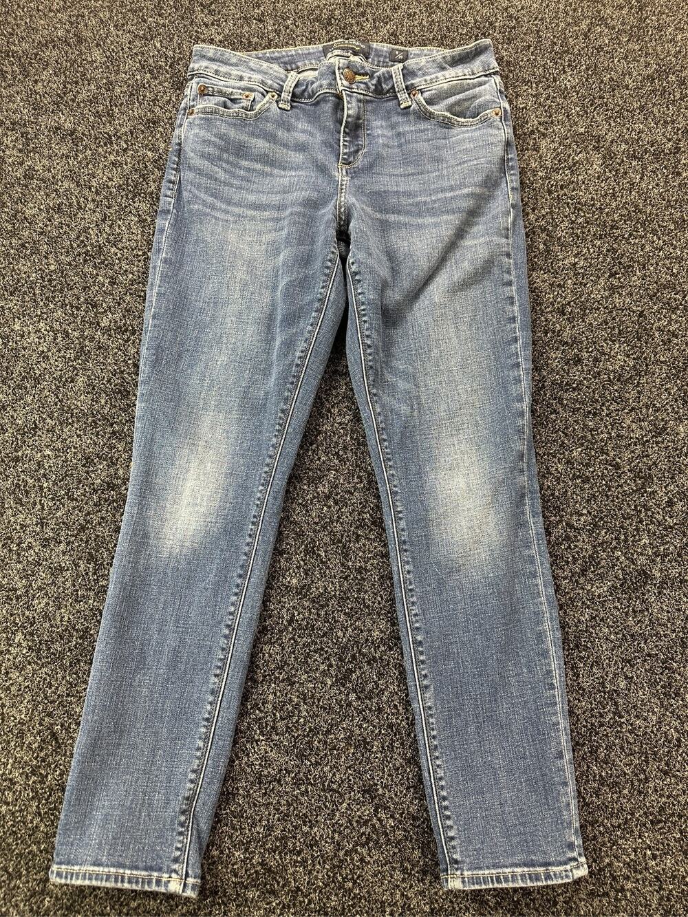 Lucky Brand Lolita Skinny Jeans Womens Size 8/29 Blue Stretch Denim